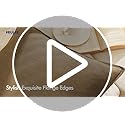 MIULEE Neutral Linen Pillow Covers Pack of 4 Decorative Natural Solid Throw Pillow Covers Soft Accent Boho Farmhouse Couch...