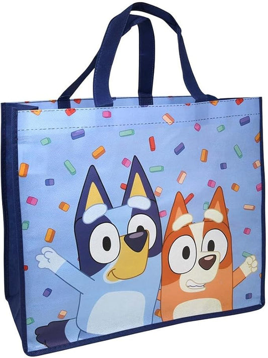 Bluey Large Eco Friendly Non Woven Tote bag with Hangtag