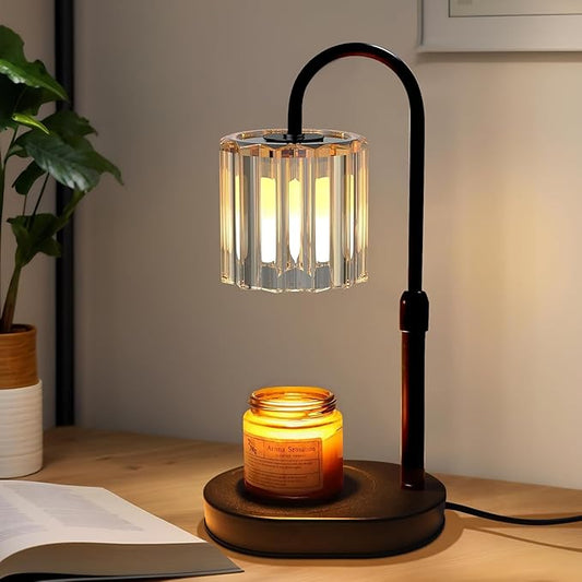 Lukasa Candle Warmer Lamp with Timer and Dimmer, Adjustable Height Candle Warmer for Candle, Birthday Gifts for Women Men,...