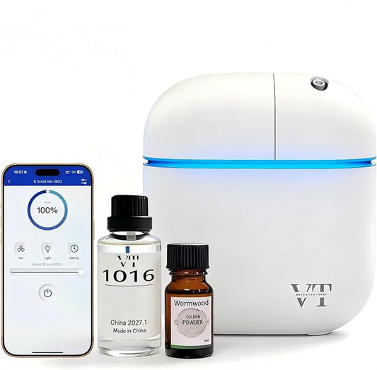VT VERYSCENT TECH Waterless Essential Oil Diffuser 3000 Sq.Ft,Home Hotel Office Use,Cold Air Scent Machine,(Scent Kit 2*Fr...