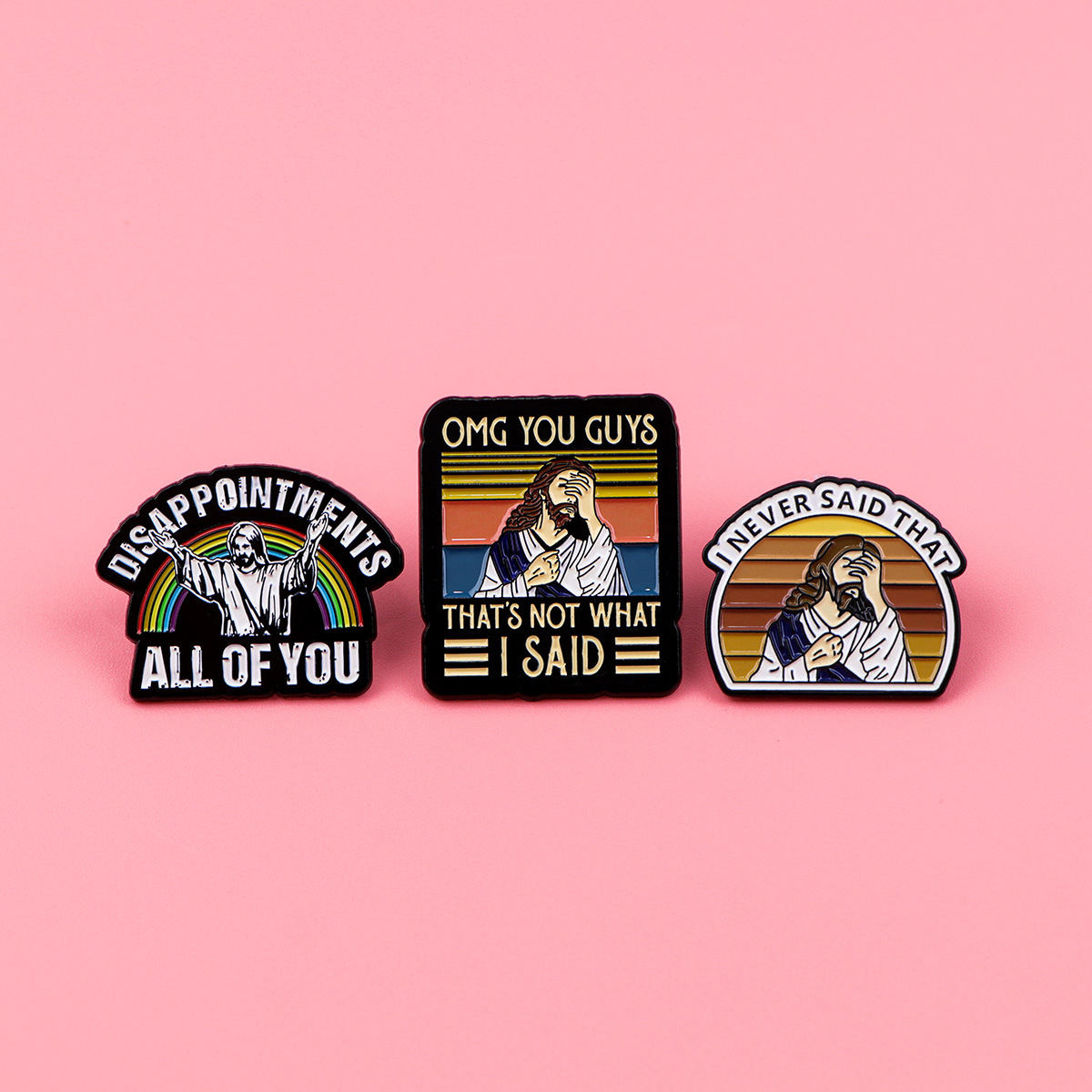 Funny Enamel Pin Brooch Backpack Clothing Accessories