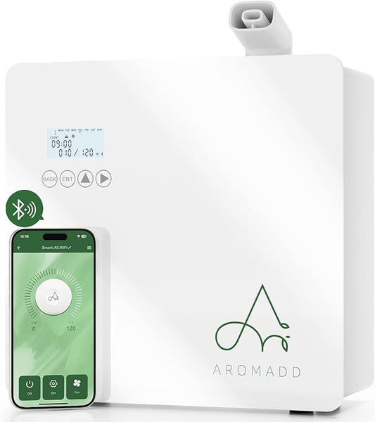 2025 Upgraded 3500 Sq.Ft Smart Scent Diffuser - HVAC System, Whole House Aroma & Hotel Collection Diffuser, Waterless Esse...