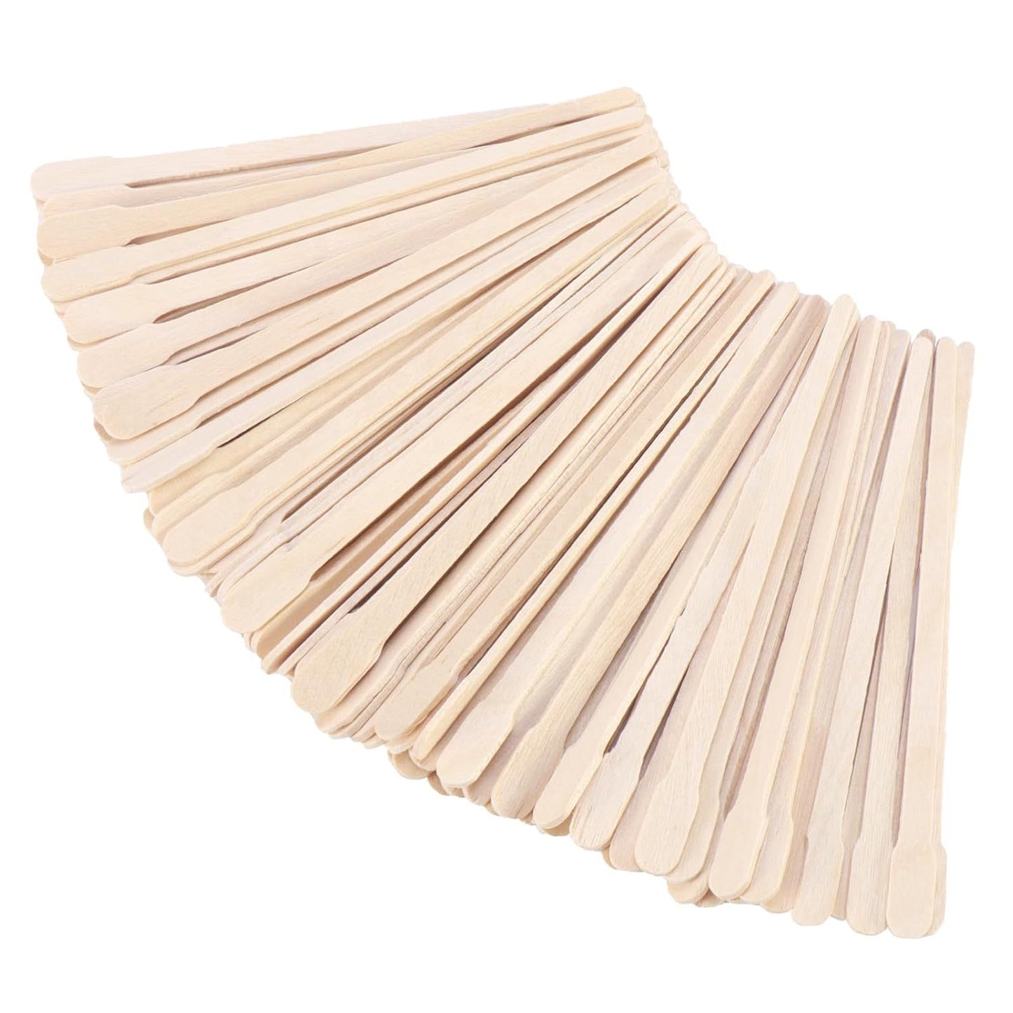 600-Piece Wooden Spatula Set—Practical Wooden Sticks For Various Applications In Crafts And Creative Projects—Printmaking And Production Supplies