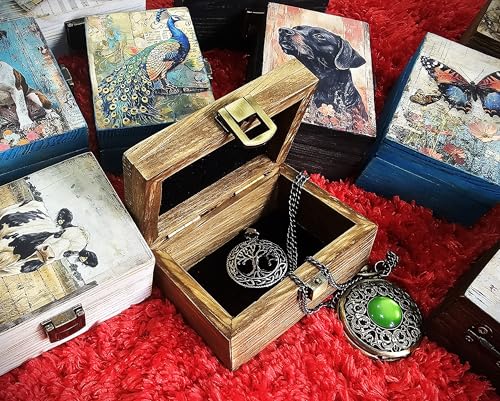 RK Collections Mouse Trinket Box Small Jewelry Keepsake Box | Storage Box for Girls Women | Gift Idea, Animal Lover Orname...