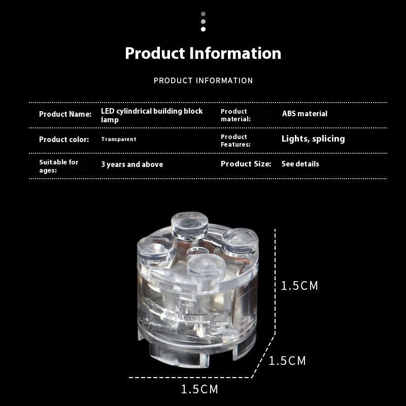 LED Building Blocks Small Particle Accessories