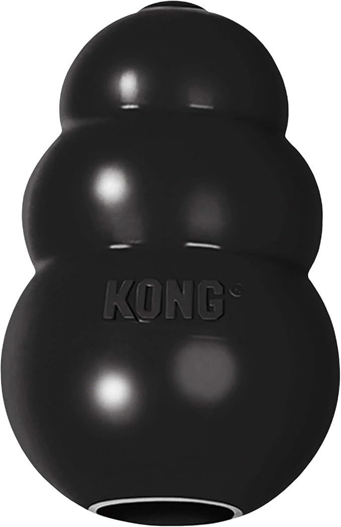 KONG Extreme Dog Toy - Fetch & Chew Toy - Treat-Filling Capabilities & Erratic Bounce for Extended Play Time Most Durable ...