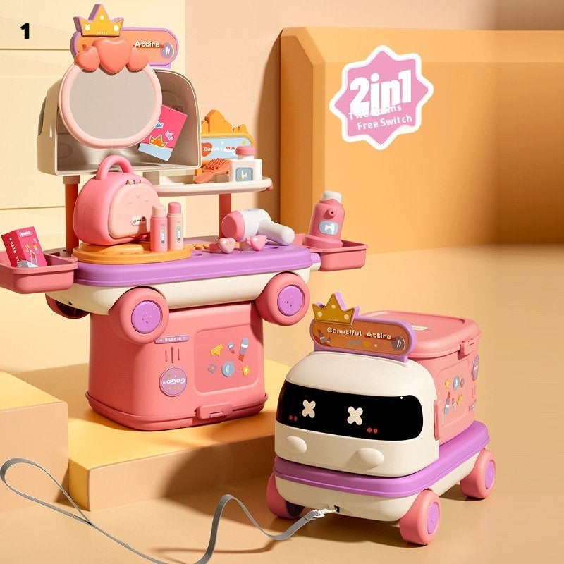 Play House Cute Multi-functional Kitchen Medical Makeup