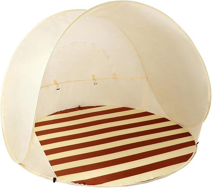 NexusOutdoor Portable Beach Tent Sun Shelter， UV - Resistant Lightweight Beach Pop Up Tent for Camping Trips, Fishing, Bac...