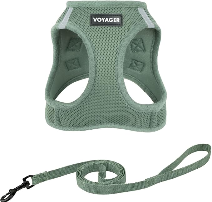 Voyager Step-in Pet Harness - All Weather Mesh, Adjustable Step in Harness for Cats and Dogs by Best Pet Supplies - 307 Se...