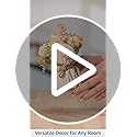 Artificial Potted Flowers Pink, Small Ceramic Vase Fake Flower Plants Desktop Decoration Indoor for Home and Office, Faux ...