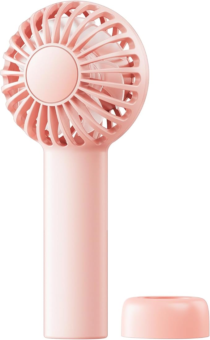SWEETFULL Mini Portable Fan - Rechargeable Handheld Fan, 3 Speeds Personal Small Hand Gifts for Travel Essentials, Lash, M...