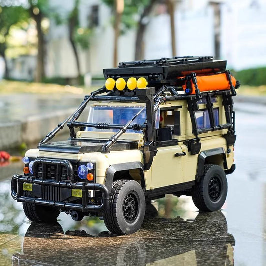 Outdoor Leisure Camping Off-road Vehicle High Difficulty Assembled Building Block Toys