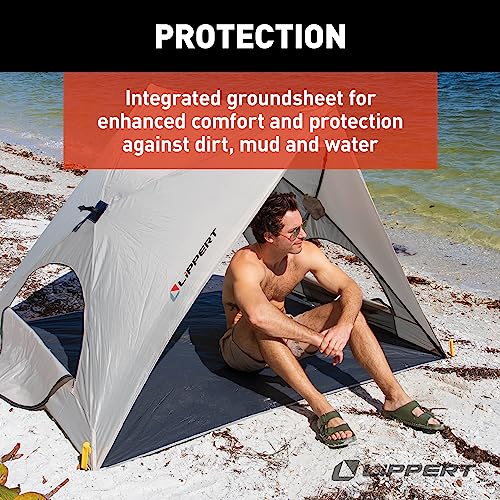 Lippert Picnic Popup Sun Shelter for Camping, Beach Trips and Outdoor Concerts - Tent