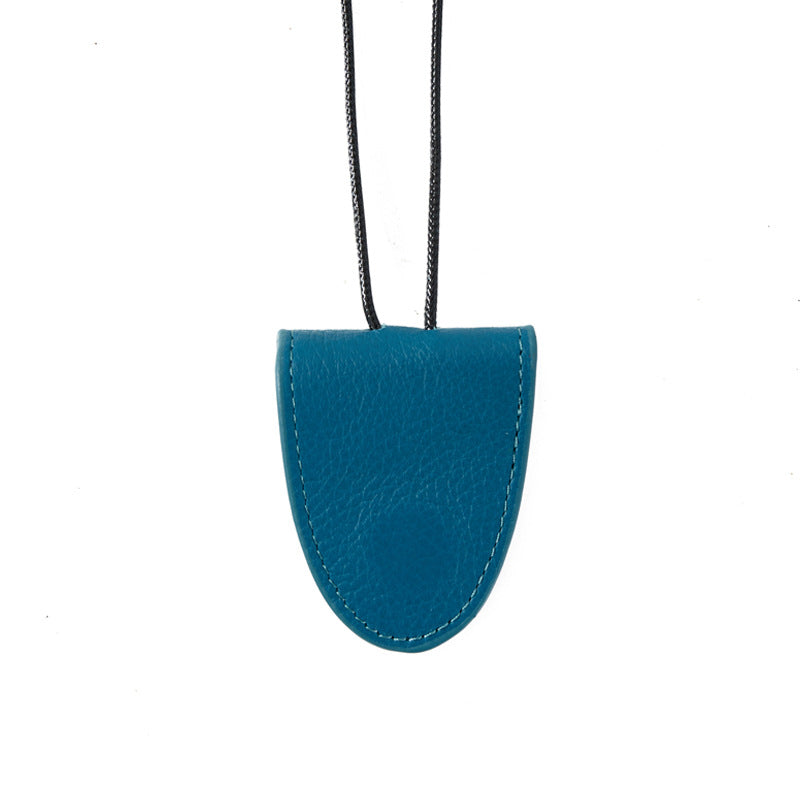 First-layer Cowhide Neck-hanging Magnetic Outdoor