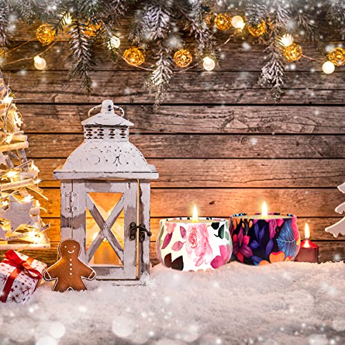 Haoson Christmas Candles Scented Gifts for Women Home Apple Cinnamon, Lavender, Vanilla, Jasmine, Cedar Wood, Fig, Teak, G...