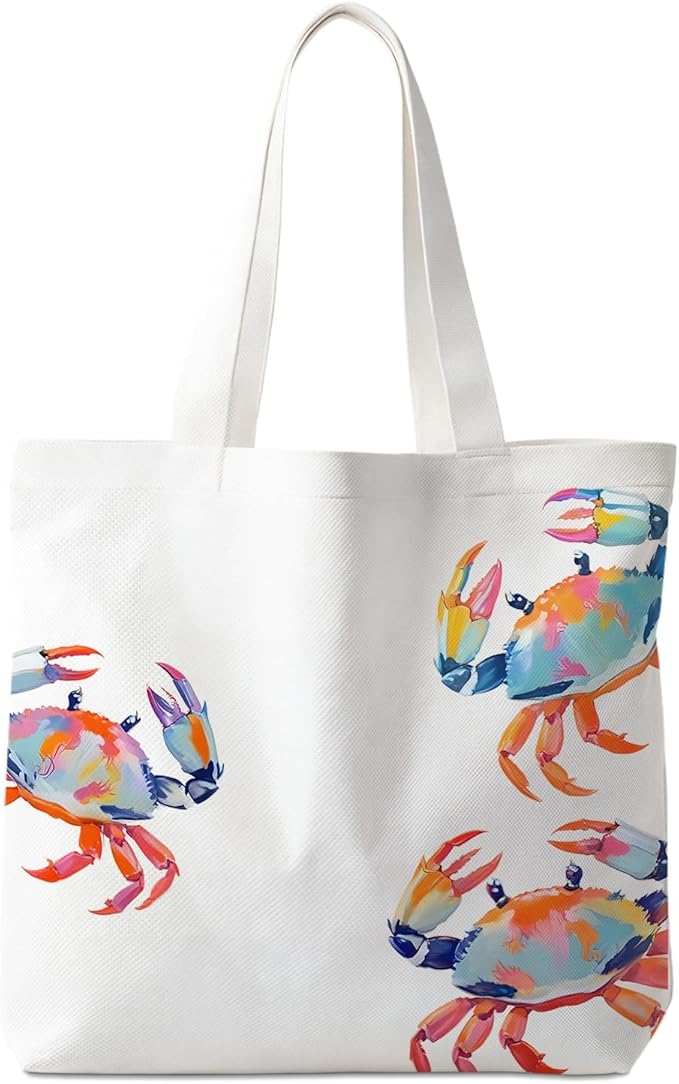 VIIJJUE Tote Bag Gifts for Women, Canvas Aesthetic Reusable Grocery Bags Shopping Bags