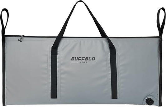 Buffalo Gear Insulated Fish Cooler Bag Portable Fish Kill Bag Keep Ice-cold More Than 48 Hours