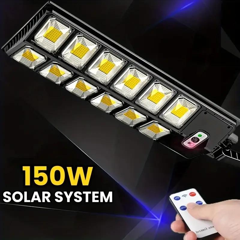 1x Ultra-Bright LED Solar Outdoor Streetlight Daylight Mode Garden Lighting