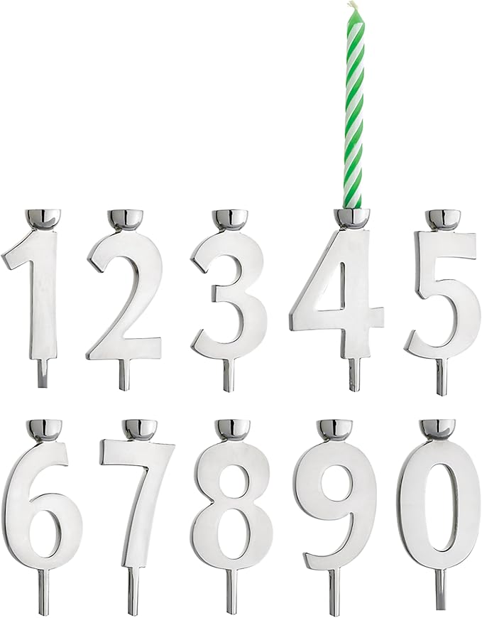 Reed and Barton 3224 Let's Celebrate 10-Piece Candleholder Set