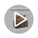 CRUGLA 9x6x4 Shipping Boxes for Small Business, Cardboard Corrugated Mailing Packaging Box, 25 Packs