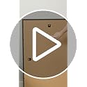 MCS Trendsetter 24x36 Poster Frame Black High-Gloss, Vertical & Horizontal Wall Hanging Large Picture Frame for Photos, Po...