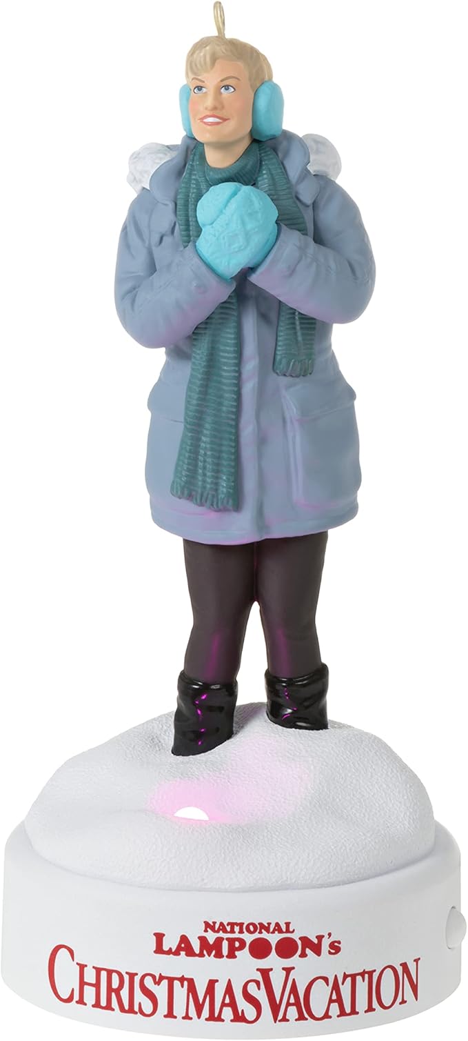 Hallmark Keepsake Christmas Ornament,Plastic, 2022, National Lampoon's Christmas Vacation Collection Ellen Griswold, Light...