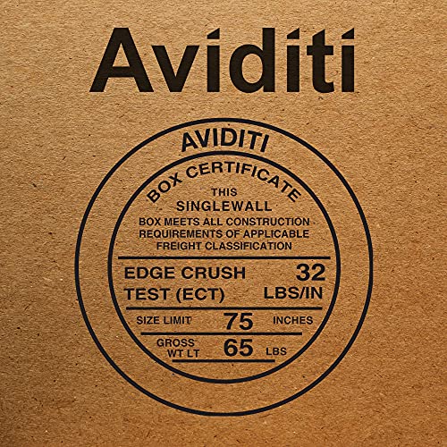 AVIDITI 12 x 8 x 8 Corrugated Cardboard Boxes, Small 12"L x 8"W x 8"H, Pack of 25 | Shipping, Packaging, Moving, Storage B...