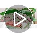 Small Floral Gift Boxes with Lids & Ribbons (20 Pack) 5.8” x 3.7” Empty Decorative Bakery Treat Boxes for Gift Giving, Coo...