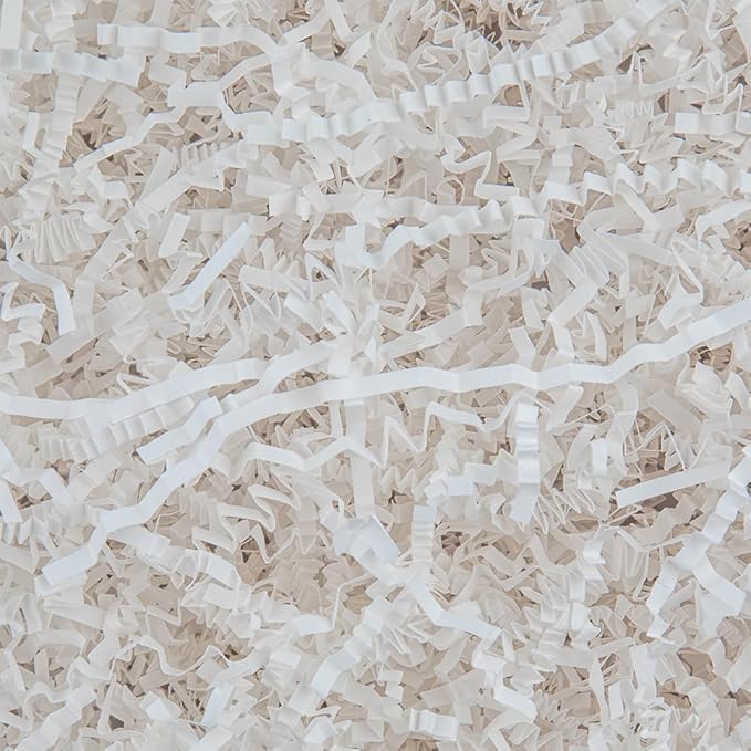 Caleihd Crinkle Cut Paper Shred Packing Grass Cushion Paper Streamer for Christmas Wedding Birthday Bridesmaid Engagement ...