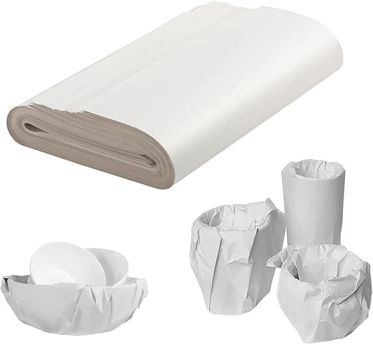 100 Sheets Packing Paper for Moving, Newsprint Paper for Packing Wrapping, Wrapping Paper for Packaging Glasses Dishes - M...