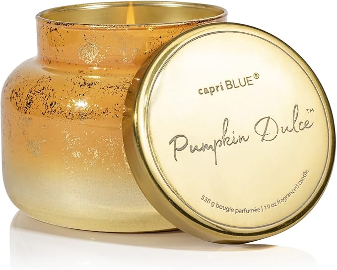 Capri Blue Glimmer Jar Candles - Luxury Holiday Scented Candles for Home - Long Lasting Soy Wax Blend - Scented Holiday & ...