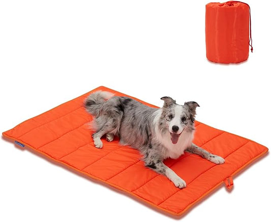 BDEUS Travel Dog Bed, Outdooor Camping Pet Mat, Portable Place Mat with Handle, Easy to Clean, Waterproof & Portable and O...