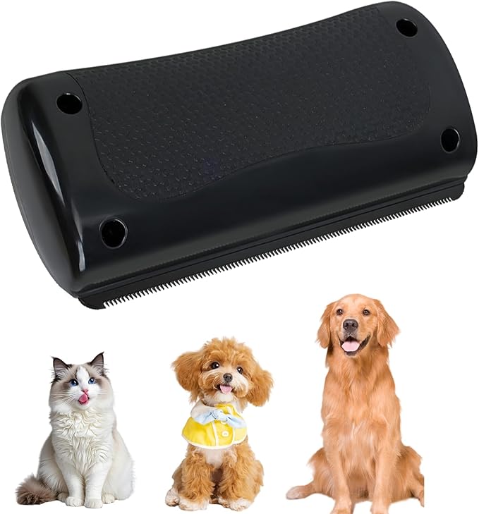 docucher Deshedding Dog Brush, Dog Grooming Brush for Shedding, Pet Hair Removal Tool for Cats, Dogs, Horses, Easy Hair Re...