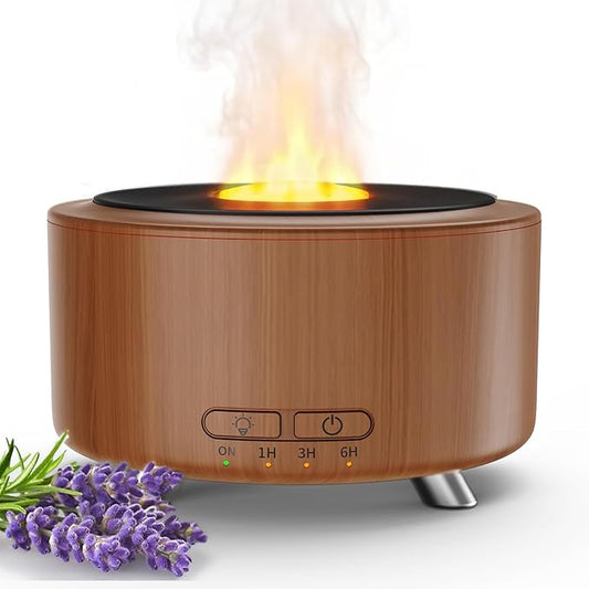 Essential Oil Diffuser for Home, 500 Aromatherapy Diffuser Oil Machine for Office Room Yoga, Aroma Diffuser with Auto-Off ...
