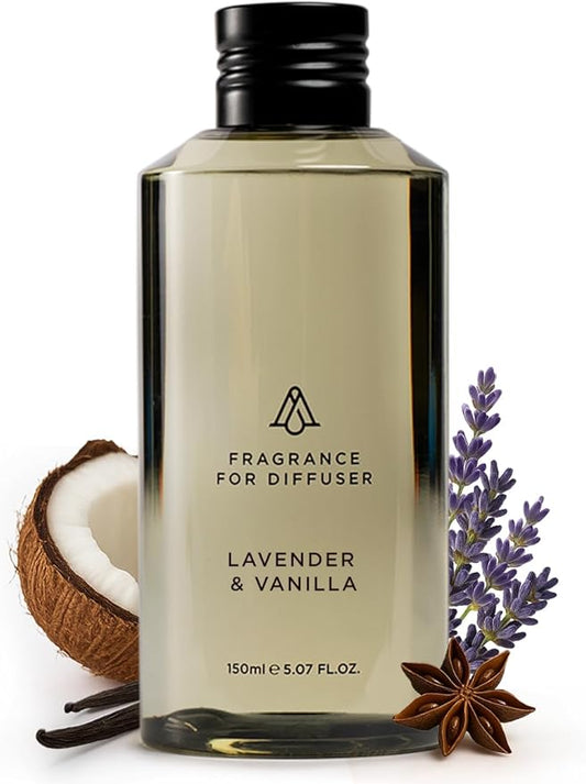 AromaPlan Scents, Clean Smelling Essential Oils,Inspired by Lavender & Vanilla Downy (5 Fl Oz /148ml)-Fresh Scent Essentia...