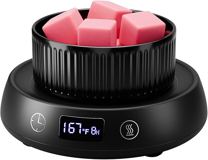 Lyty Wax Melt Warmer 3-in-1 Candle Warmer with Timer, Electric Scented Wax Melter Fragrance Wax Cube Burner for Home Bedro...