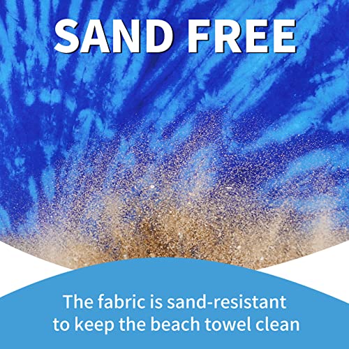 2 Pack Lightweight Thin Beach Towel Oversized 71"x32" Big Extra Large Microfiber Sand Free Towels for Adult Quick Dry Trav...