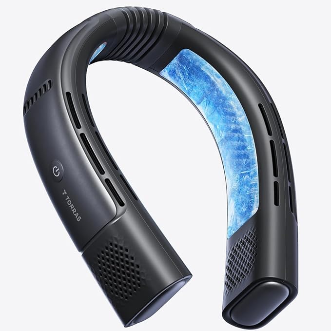 TORRAS Coolify 2026 Neck Air Conditioner 2S PRO, Ice-Feel Semiconductor Cooling Neck Cooler & Personal Air Conditioner for...