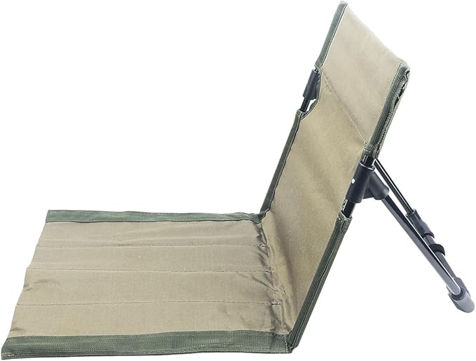 Nyeullcy Outdoor Camping Backrest,Lightweight Foldable Chair,Park Leisure backrest,Beach Portable Single Lazy Chair,Alumin...