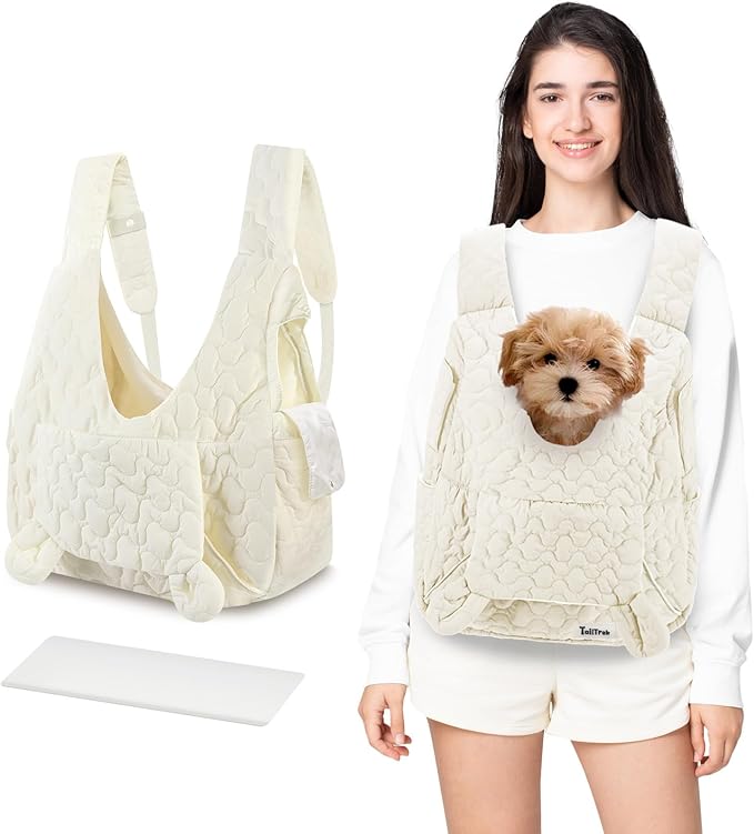 JourCraf Pet Carrier Backpack, Adjustable Pet Front Cat Dog Carrier Backpack Travel Bag for Small Medium Dogs Cats and Rab...