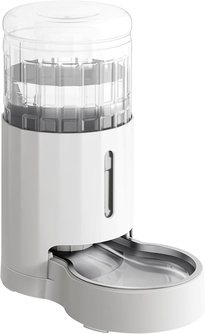 CZPET 4L Pet Water Dispenser Without Electricity Unplugged Automatic Water Bowl Dispenser Gravity Water Dispenser for Cats...