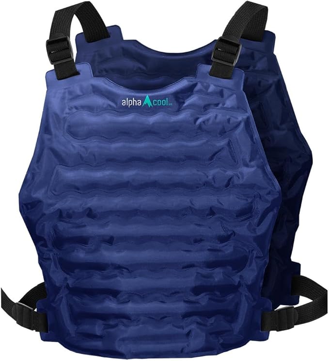 Alphacool Polar Cooling Vest for Men Women - Cooling Ice Vest Flexible Adjustable Reusable for Hot Weather Outdoor Working