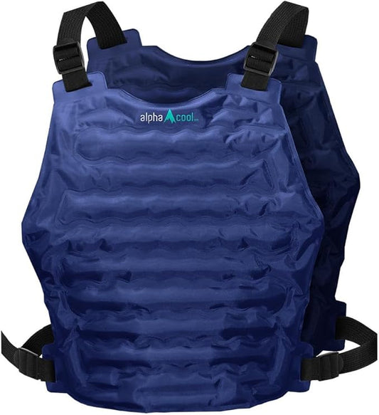 Alphacool Polar Cooling Vest for Men Women - Cooling Ice Vest Flexible Adjustable Reusable for Hot Weather Outdoor Working