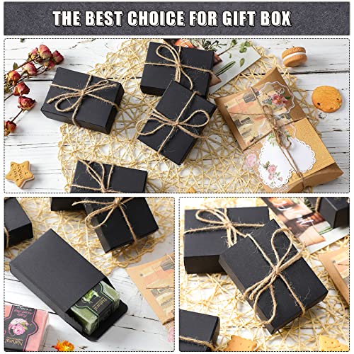 Gersoniel 100 Pcs Kraft Soap Boxes Packaging for Homemade Soap Making Supplies for Party Favor Treats Wrapping Packaging, ...