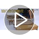 VIXLON 14Pcs Patio Cushion Covers Replacement Splashproof UV-Resistant Inelastic Covers with Zippers, Max Compatible 25.6x...