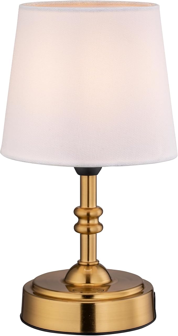 O’Bright Seraph mini – Cordless LED Table Lamp with Dimmer, Built-in Rechargeable Battery, 3-Level Brightness, Patio Table...