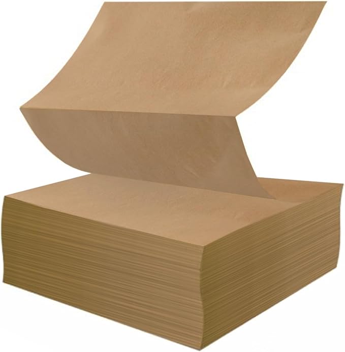 Elementree Brown Packing Paper Sheets for Moving & Shipping - 1500 Count (1375 Feet) - 14.5" x 11" Sheet Size - Sustainabl...