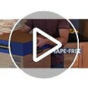 Bankers Box Large Prime Moving Box 6 Pack, Reinforced Handles, Tape-Free Assembly, Attached Lid, 18-in x 18-in x 24-in (00...