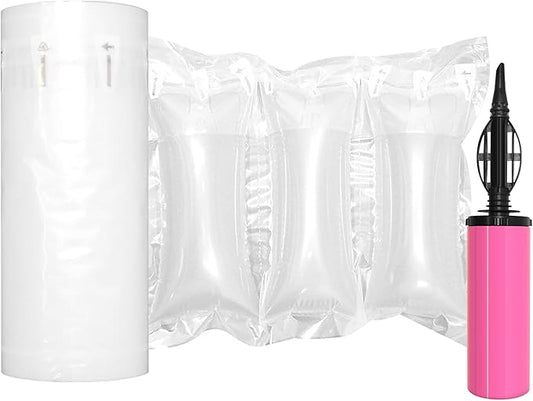 Hijelyn Air Pillows for Shipping with Pump Packaging Air Bags 400 Count Inflatable Shipping Supplies Box Filler Packing Ma...
