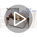 Livememory Memory Box for Keepsake, Decorative Storage Box with Lids and Handles - L15.7 x W11.8 x H7.9 In (Not Made of Wood)